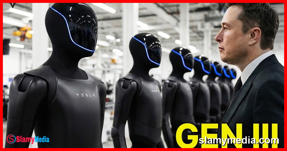 Elon Musk's Tesla Bot Gen 3 April Launch Event Coming!