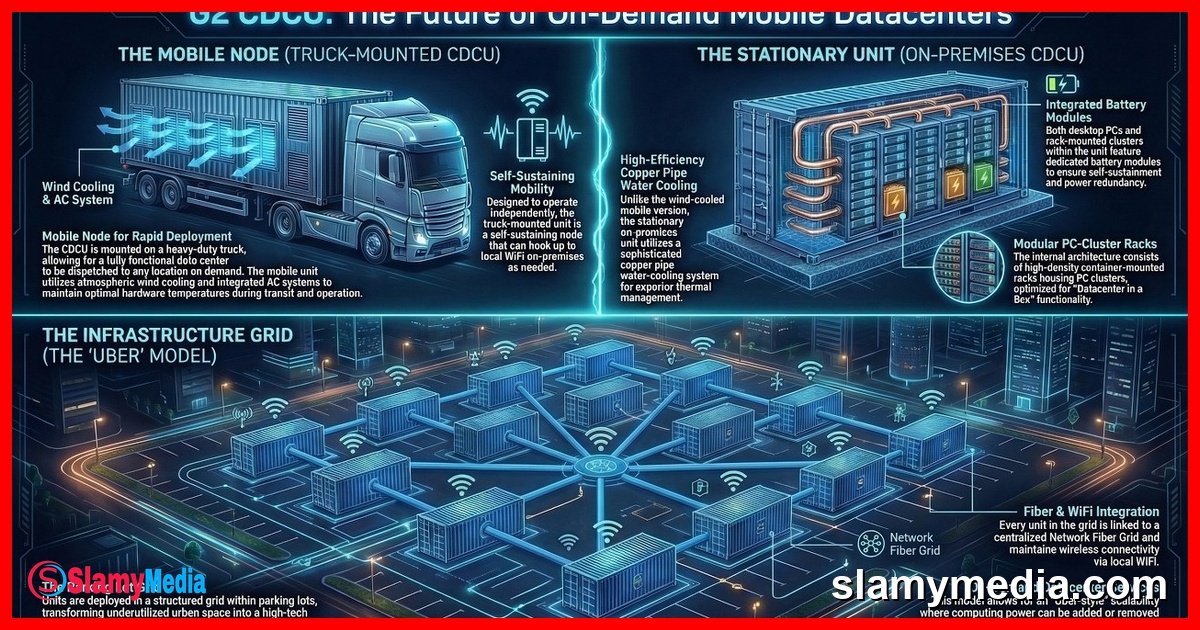 IDEA - G2 Container Data Center Unit CDCU - Datacenter in a Box